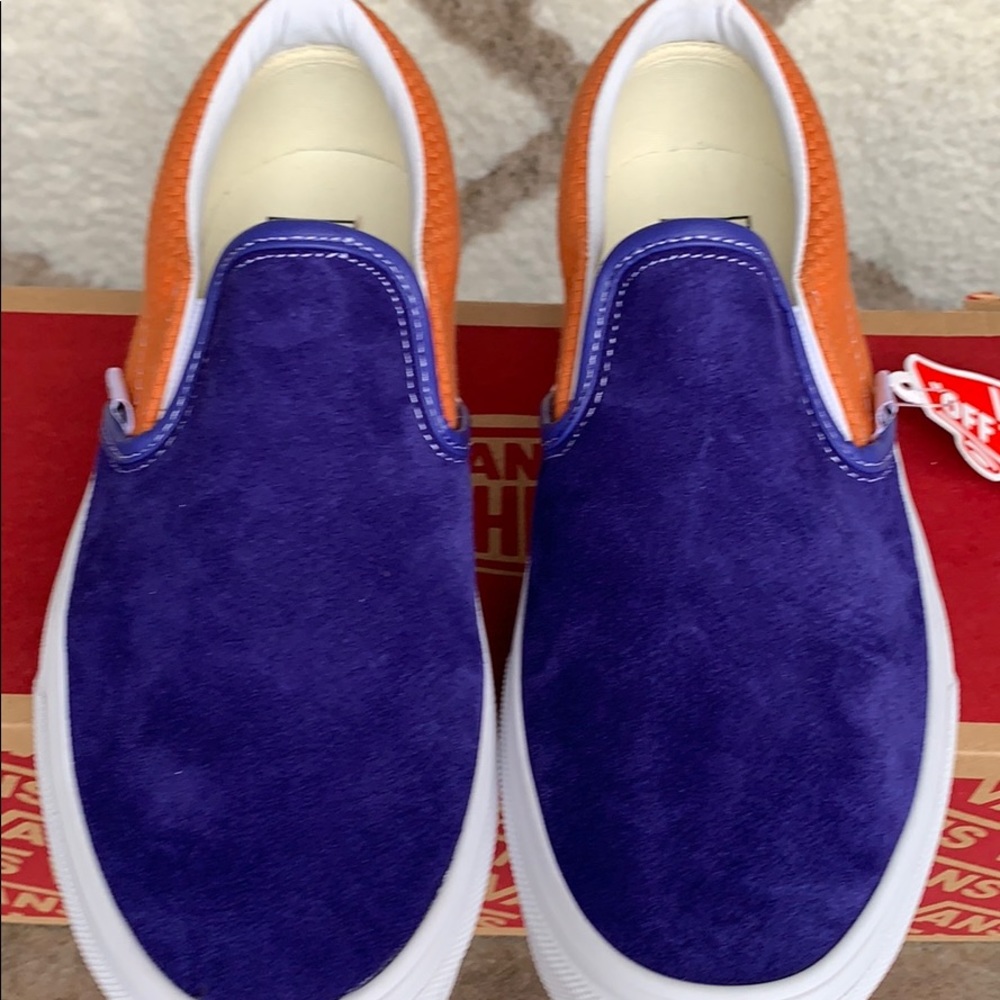 VANS CLASSIC SLIP ON P & C Royal Blue/Apricot men’ - Picture 7 of 16